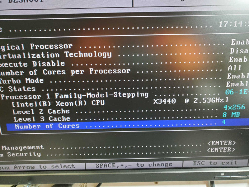 Dell PowerEdge R310 Xeon X3440@2.53GHz 4GB ECC DDR3 Read 1 PSU +