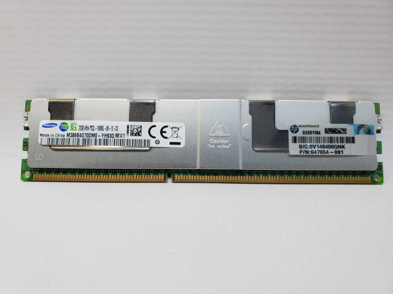 Samsung 4Rx4 32GB PC3L-10600L [1333 MHz] ECC Server Ram (