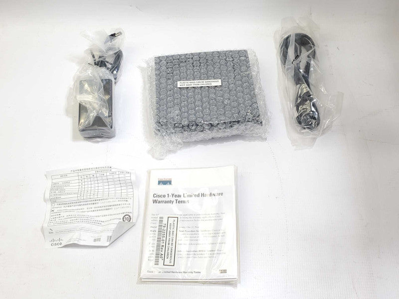 New in box - Cisco ATA-186-I1-A VOIP Analog Telephone Adapter ATA 186 +
