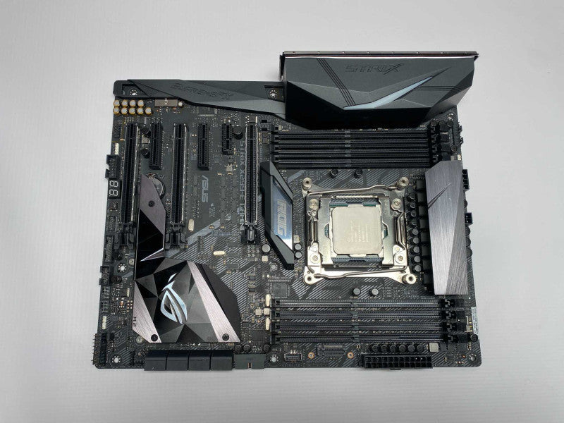 ASUS ROG STRIX GAMING X299-E + Intel i7-7800X CPU NO RAM NO GPU NO SSD/HDD -