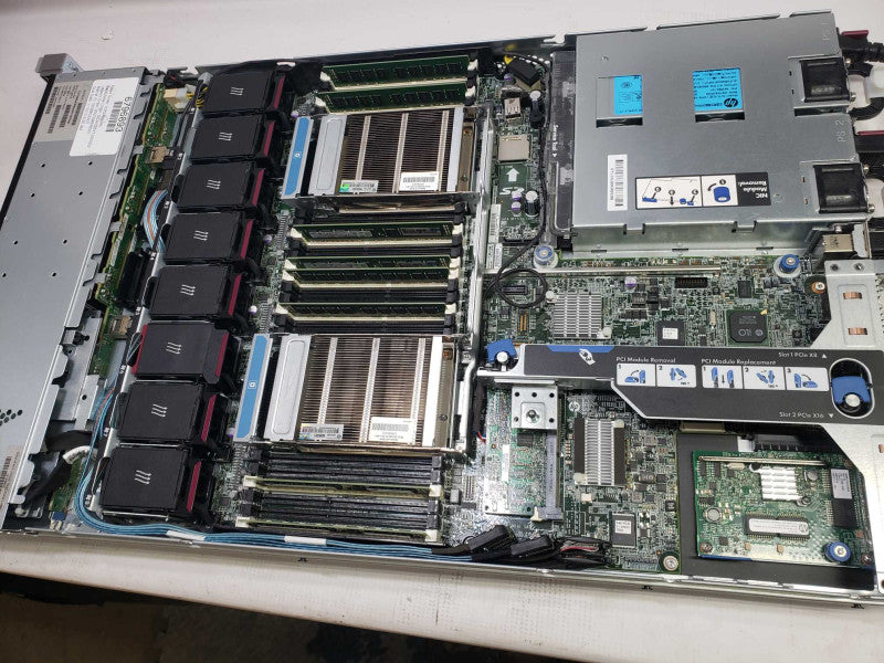 HP Proliant DL360p Gen8 2x Xeon E5-2650 @ 2.0GHz 32GB DDR3 P420i *READ