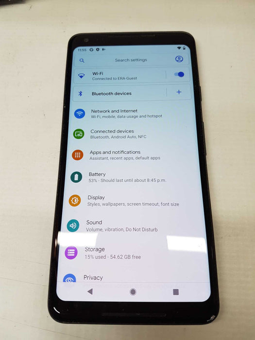 Google Pixel 2 XL - 64GB - Carrier Unlocked - Factory Reset #