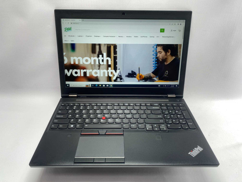 Lenovo ThinkPad P50 with i7-6700HQ CPU 8GB RAM & 512GB NVME SSD  -