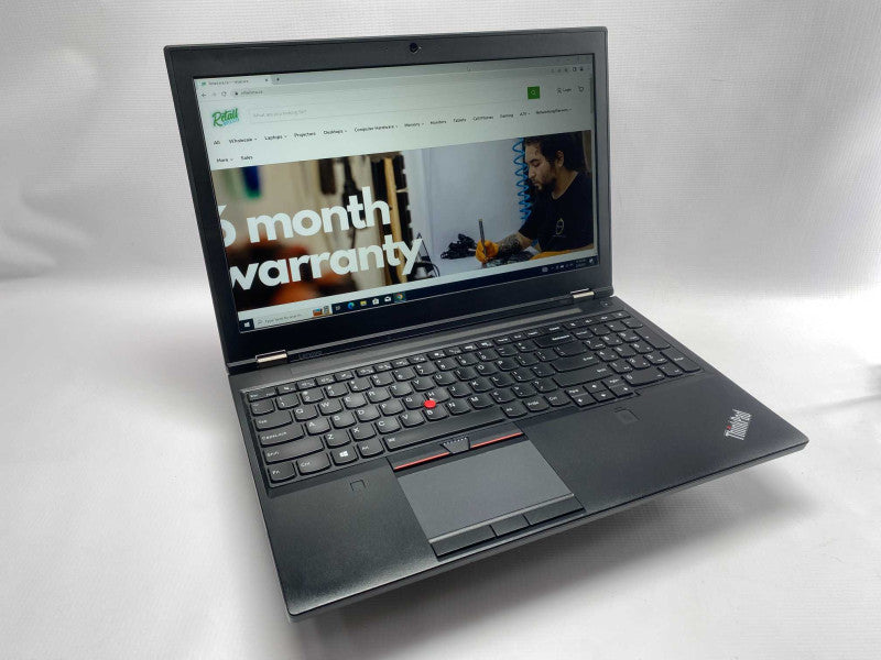 Lenovo ThinkPad P50 with i7-6700HQ CPU 8GB RAM & 512GB NVME SSD  -
