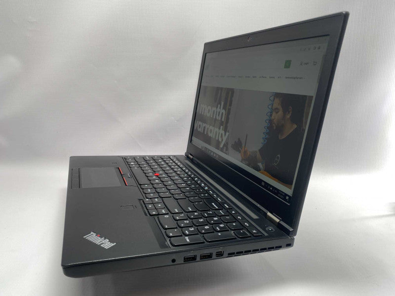 Lenovo ThinkPad P50 with i7-6700HQ CPU 8GB RAM & 512GB NVME SSD  -