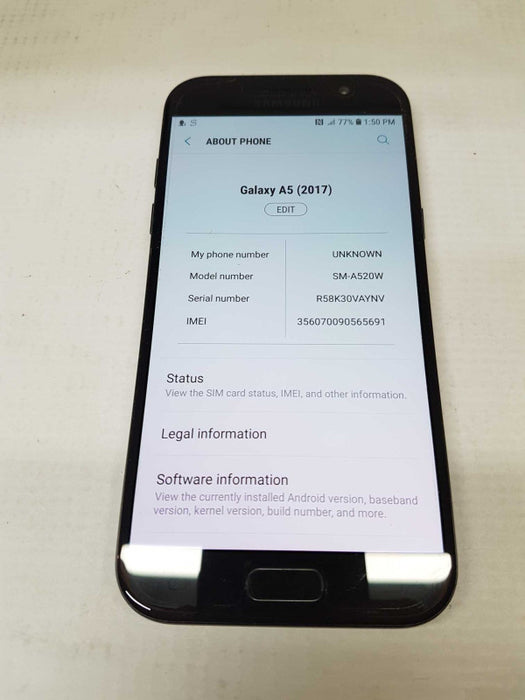 Samsung Galaxy A5 32GB Carrier Unlocked Factory Reset  #
