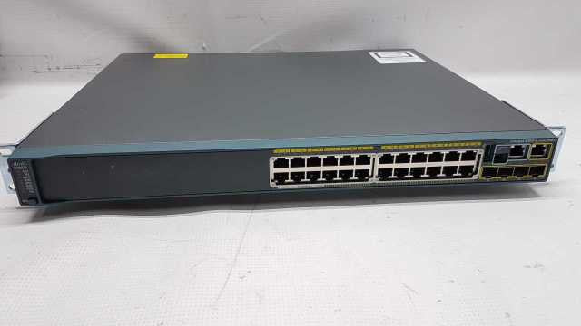 Cisco 2960-S Series PoE+ WS-C2960S-24PS-L 24x port Network Switch (