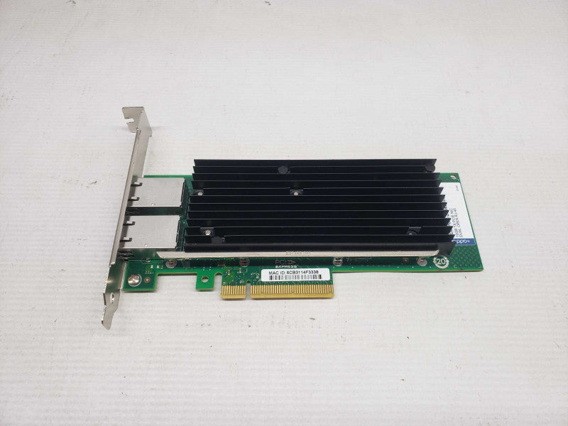 10GB TX PCIE NIC DUAL OPEN RJ-45PCIe Ethernet Converged Network Adapter