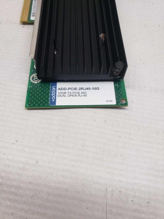 10GB TX PCIE NIC DUAL OPEN RJ-45PCIe Ethernet Converged Network Adapter