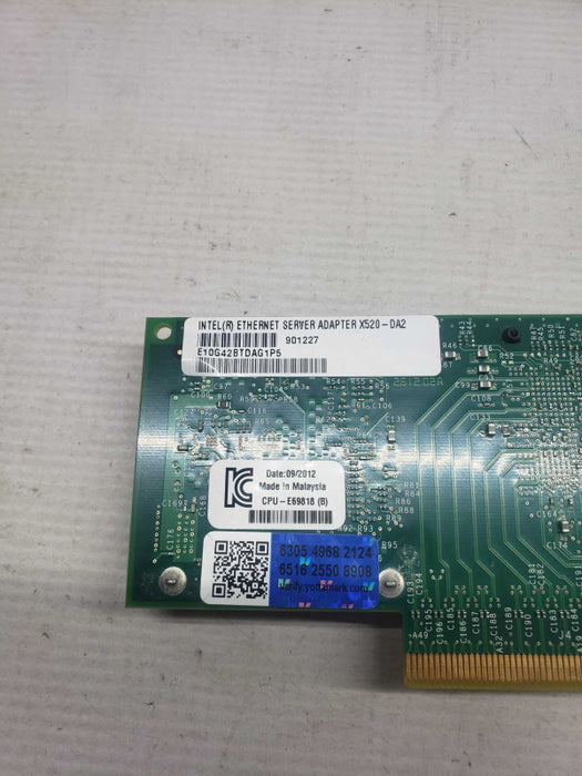 Intel X520DA2OCP Ethernet Server Adapter X520-DA2 PCIe 2.0