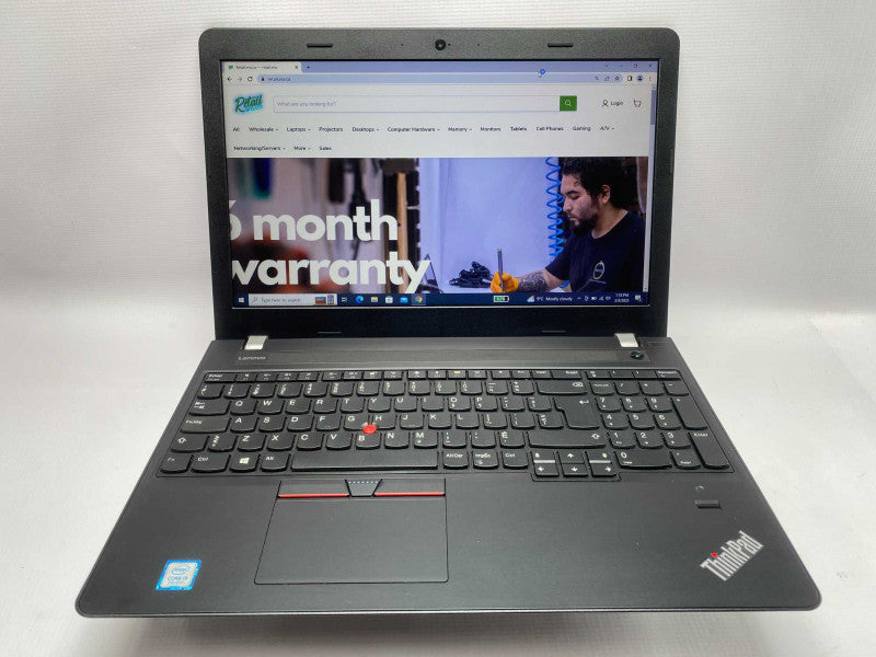 Lenovo ThinkPad E570 with i5-7200U CPU 8GB RAM & 256GB SSD Storage   -