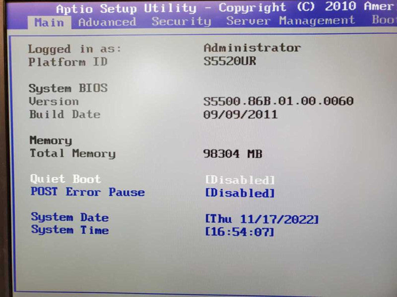McAfee WBG-5500-B x2 X5660, 96 GB ECC RAM, No HDDs, x8 HHD Caddie Slots (