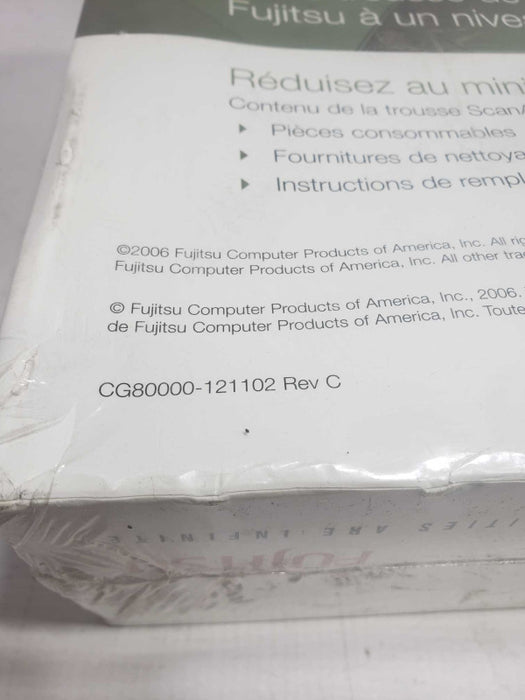 Fujitsu Scan aid CG80000-121102 Rev C Parts Kit