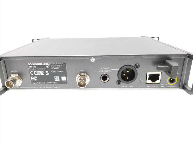 Sennheiser EW 300 G3 626-668 MHz True Diversity Receiver (