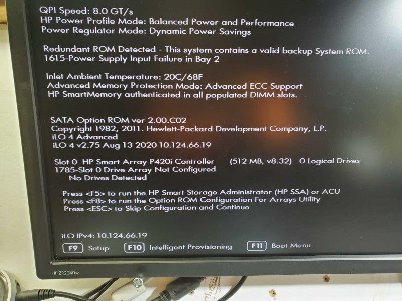HP Proliant DL380p G8, 2x Xeon E5-2690 2.9GHz, 128GB DDR3, 2x PSU, P420i +