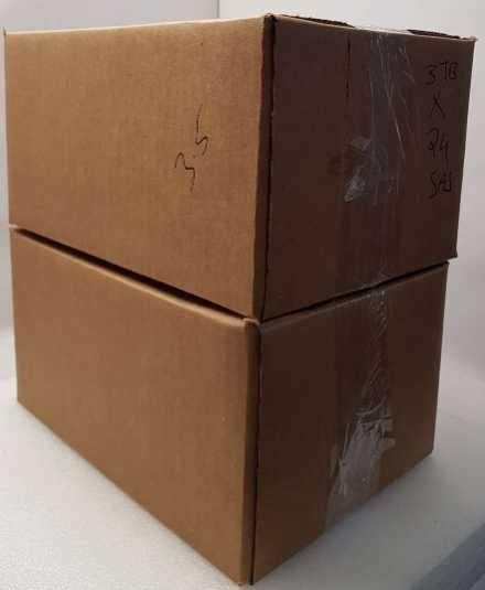 Two boxes of 3TB 3.5\\'\\' SAS HDDs mixed brands - 48 PCS