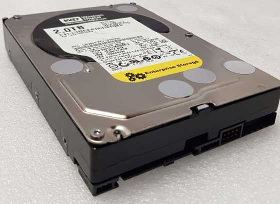 A box of 2TB 3.5\\'\\' SAS HDDs mixed brands - 24 PCS