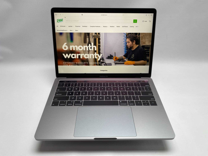 MacBook Pro 13-inch 2019 TouchBar with Intel i5 CPU 16GB RAM & 250GB Storage  -