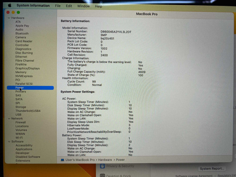 MacBook Pro 13-inch 2019 TouchBar with Intel i5 CPU 16GB RAM & 250GB Storage  -