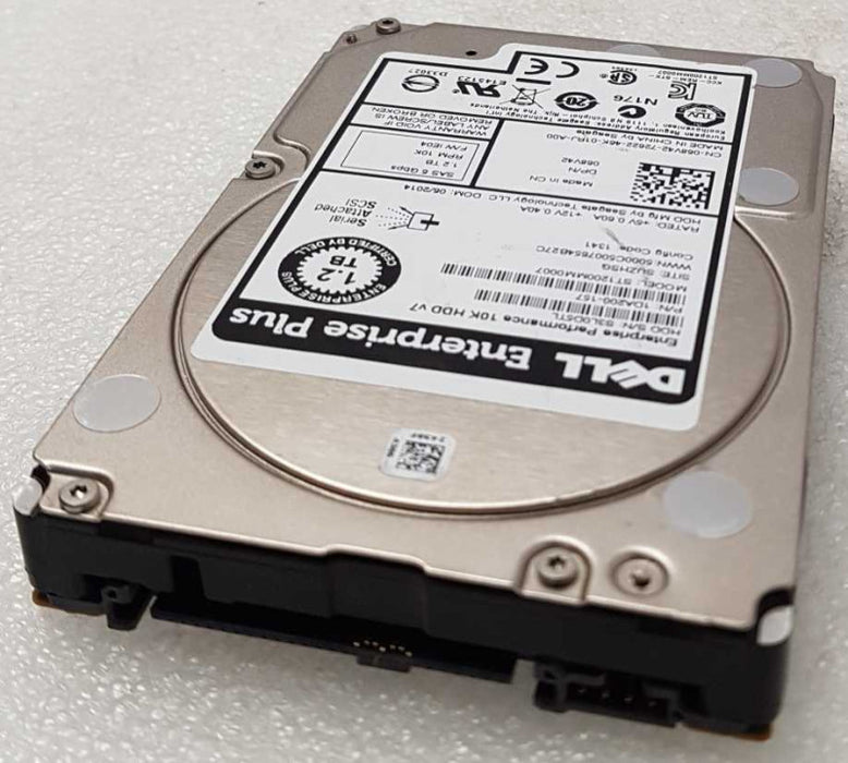 A box of Mixed sizes 900GB-1.2TB SAS 2.5\\'\\'  HDDs mixed brands - 79 PCS