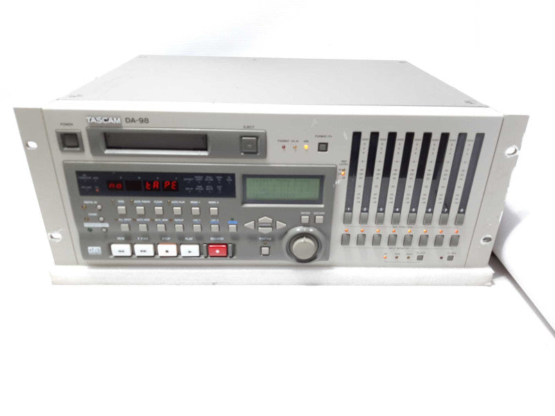 Tascam DA-98 Digital Audio Multitrack Recorder Reproducer 8 channel READ