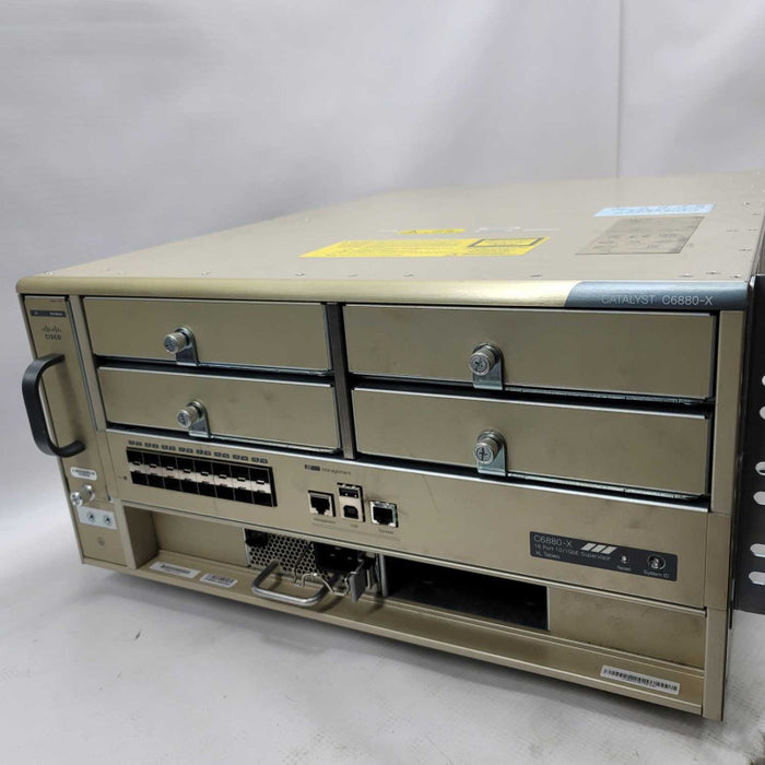 Cisco C6880-X V01 Catalyst 6880-X-Chassis XL Tables W/ 1x C6880-X-3KW-AC =