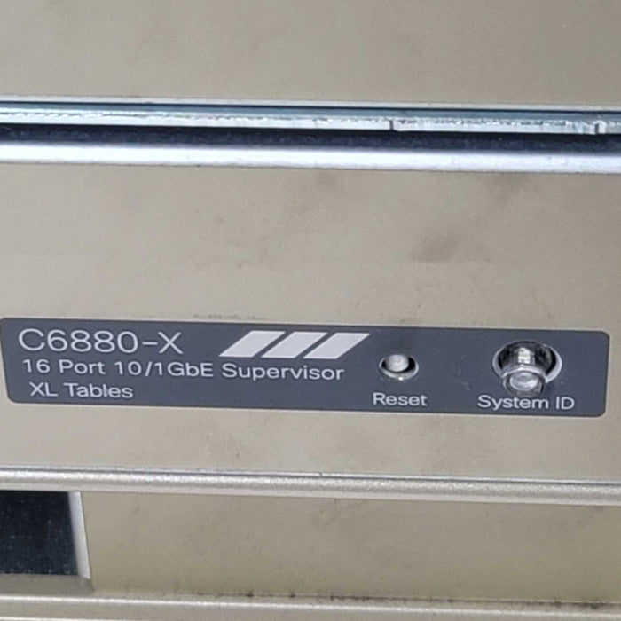Cisco C6880-X V01 Catalyst 6880-X-Chassis XL Tables W/ 1x C6880-X-3KW-AC =
