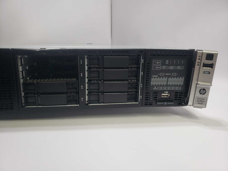 HP Proliant DL380p G8, 2x Xeon E5-2650 2.0GHz, 393GB RAM, 2x PSU, P420i *READ* )