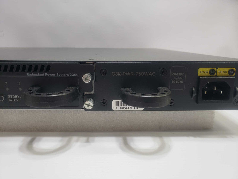 CISCO PWR-RPS2300 REDUNDANT POWER SYSTEM 2300 W/2x 750W DC )