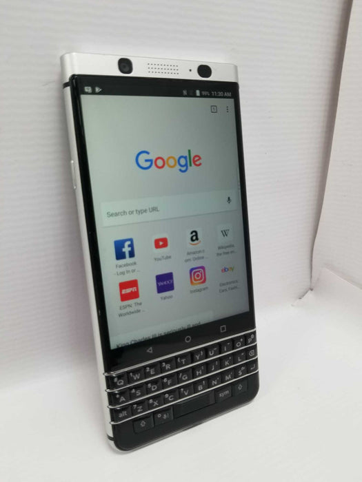 Blackberry Keyone 32gb - Silver LTE Qwerty BBB100-1, UNLOCKED, QTY ~