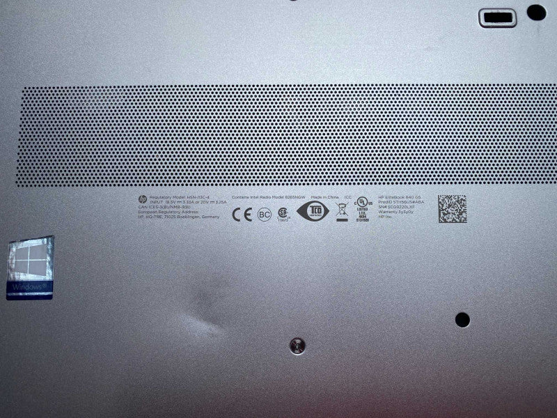 HP EliteBook 840 G5 with i5-8350U CPU 8GB RAM & 256GB SSD Storage  -