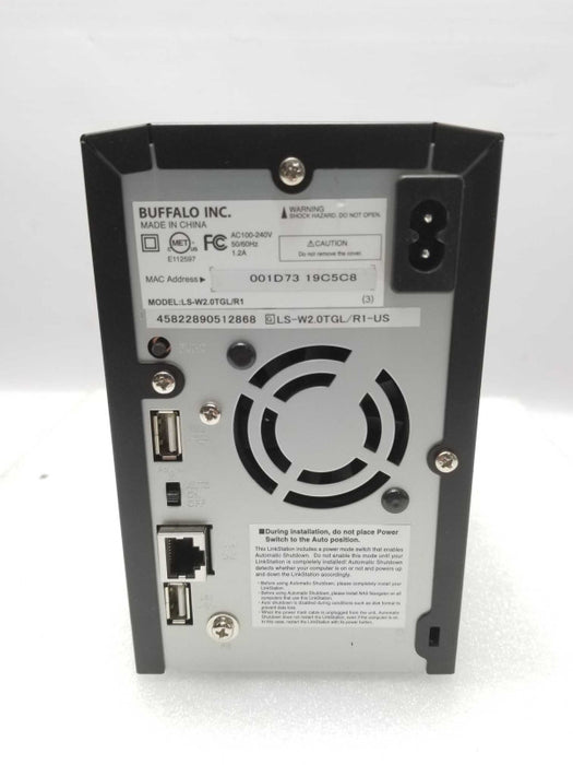 Buffalo Raid LinkStation LS-W2.0TGL/R1 Network attached storage _