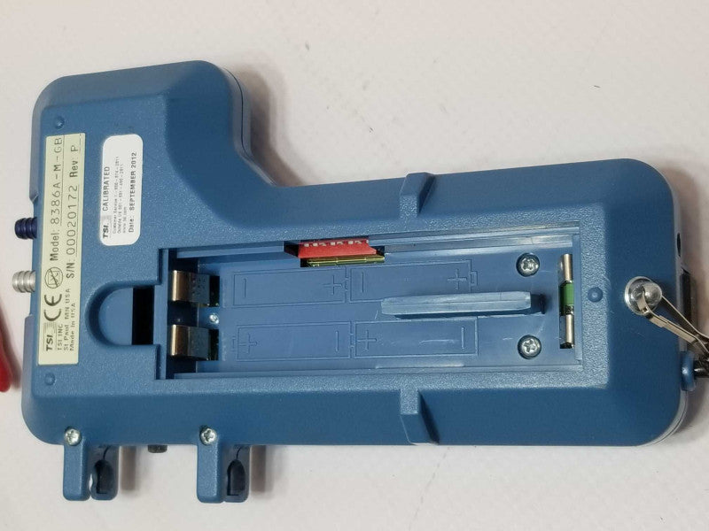 TSI Model 8386A VelociCalc Plus Air Velocity Meter Kit, Powers on, AS-IS _