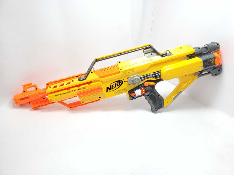 NERF Stampede ECS N-Strike FULLY Automatic Blaster +