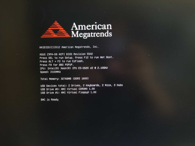 Custom Asus WS, 2x Xeon E5-2620v2 2.1GHz, 32GB RAM, 850W PSU, 6x 3.5\\" Caddies _
