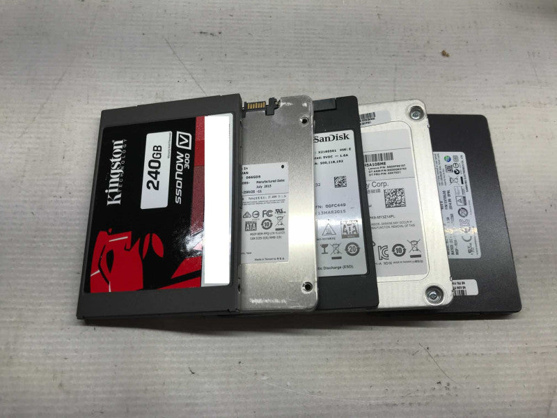 240GB SSD - Mixed /  Assorted Brad Name - READ $