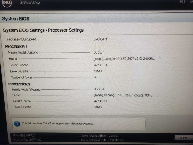 DELL POWEREDGE SERVER R420 2x Xeon E5-2407 V2 @ 2.40 GHz 32 GB ECC RAM  )