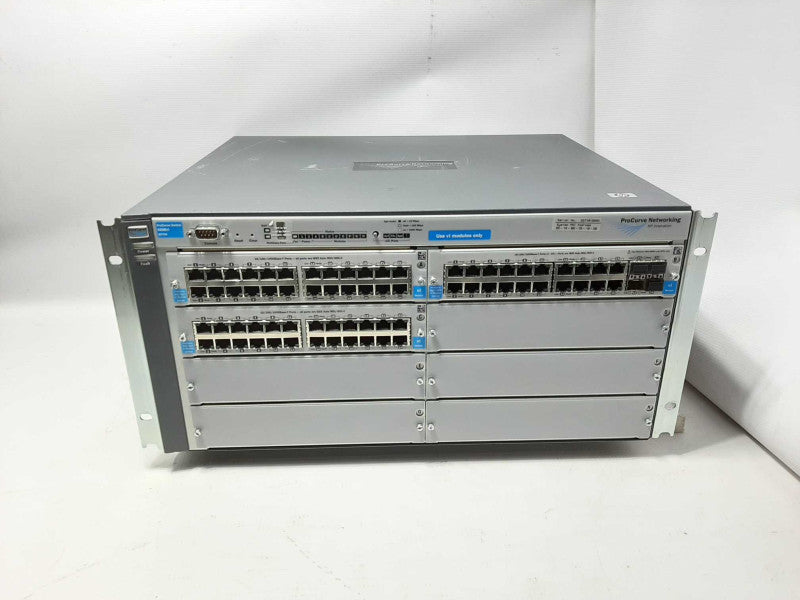 HP ProCurve vl 4208vl J8773A With 2x J8768A and J9033A Modules $
