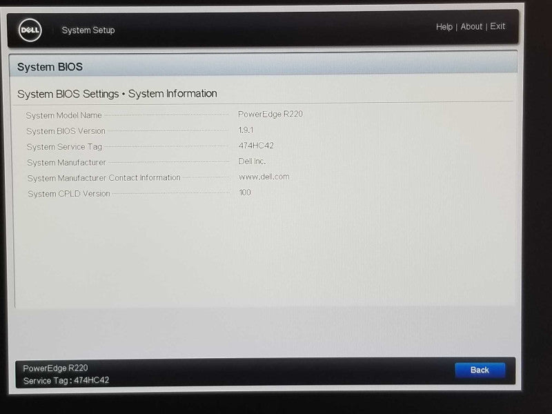 Dell PE R220, Xeon E3-1231v3 3.4GHz, 16GB DDR3, PERC H310, 1x 3.5\\" Trays SEE _