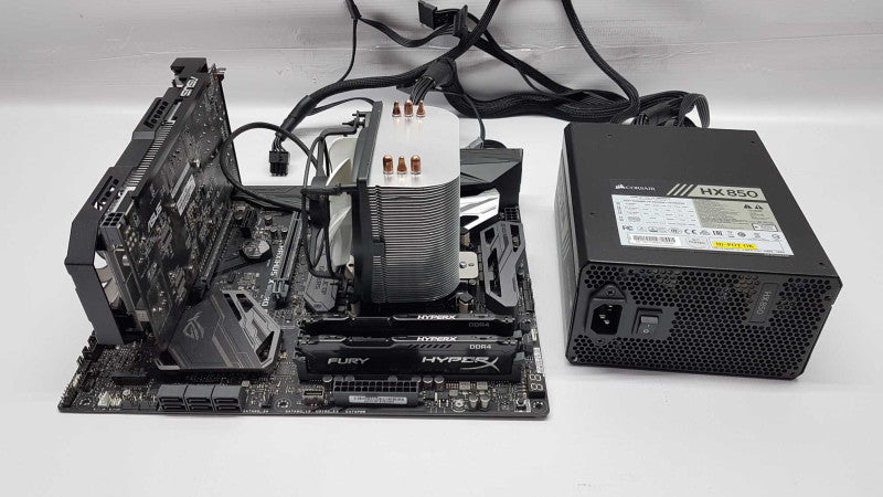 Mother/cpu/PSU Combo i7-8700k / ASUS Maximus X Hero / GTX 650Ti / 850W PSU #