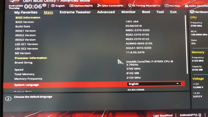 Mother/cpu/PSU Combo i7-8700k / ASUS Maximus X Hero / GTX 650Ti / 850W PSU #
