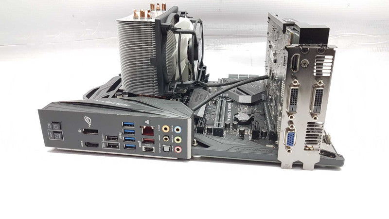 Mother/cpu/PSU Combo i7-8700k / ASUS Maximus X Hero / GTX 650Ti / 850W PSU #