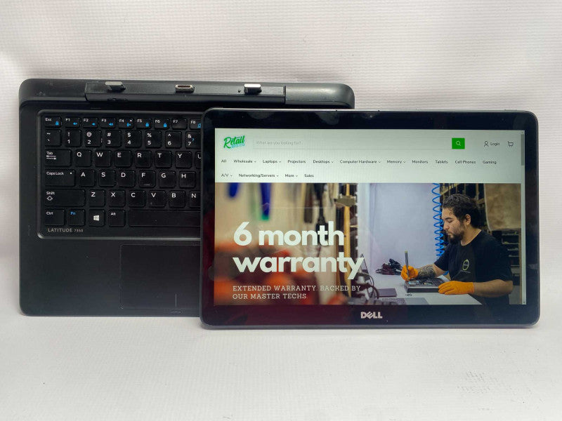 DELL Latitude 7350 Tablet Laptop with Intel M-5Y71 CPU 8GB RAM & 256GB SSD  -