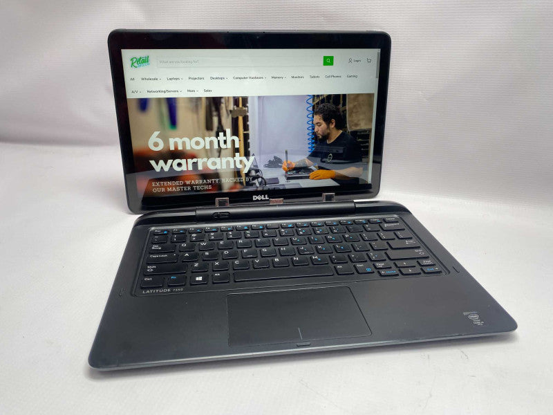 DELL Latitude 7350 Tablet Laptop with Intel M-5Y71 CPU 8GB RAM & 256GB SSD  -