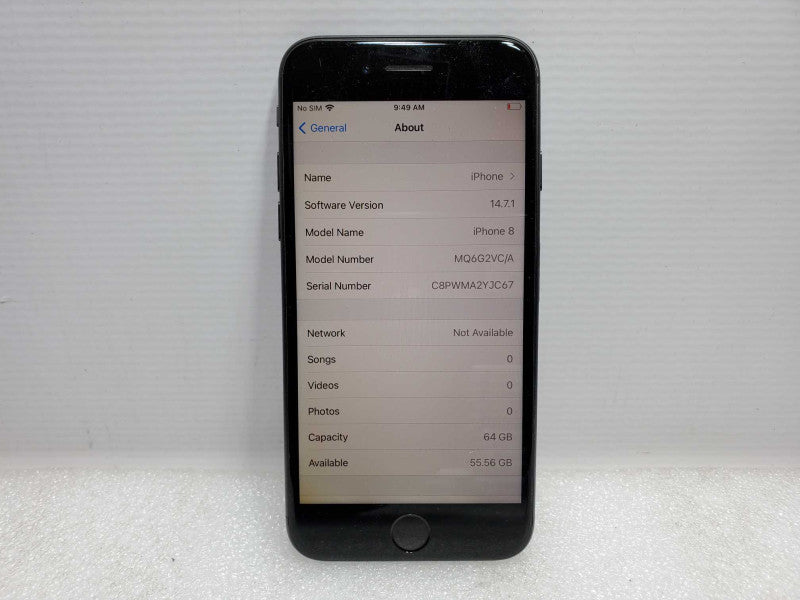 Apple iPhone 8 - 64 GB - Gray [AS IS - READ] (
