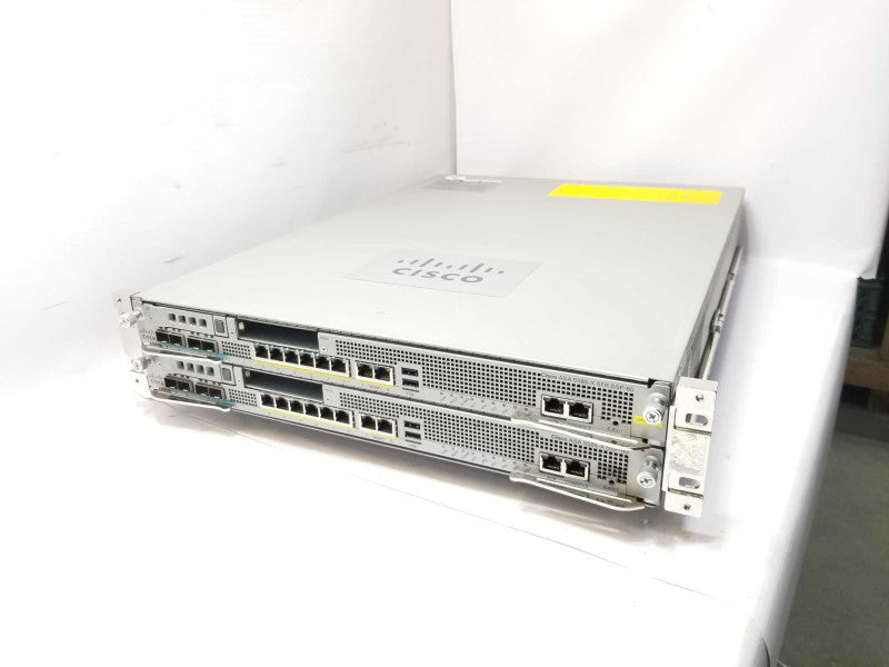 Cisco ASA 5585 Security 2-Slot Chassis w/ 2xASA 5585-X SFR SSP-60 2x PSU Read _