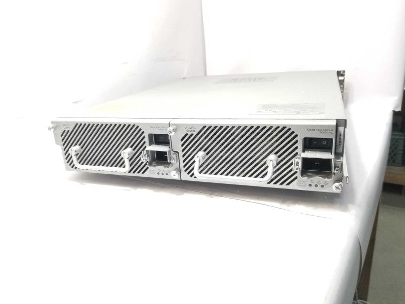 Cisco ASA 5585 Security 2-Slot Chassis w/ 2xASA 5585-X SFR SSP-60 2x PSU Read _
