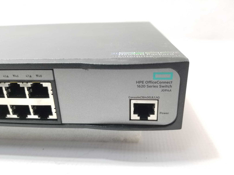 HPE JG914A OfficeConnect 1620-48G 48-Port Gigabit Ethernet Switch  _