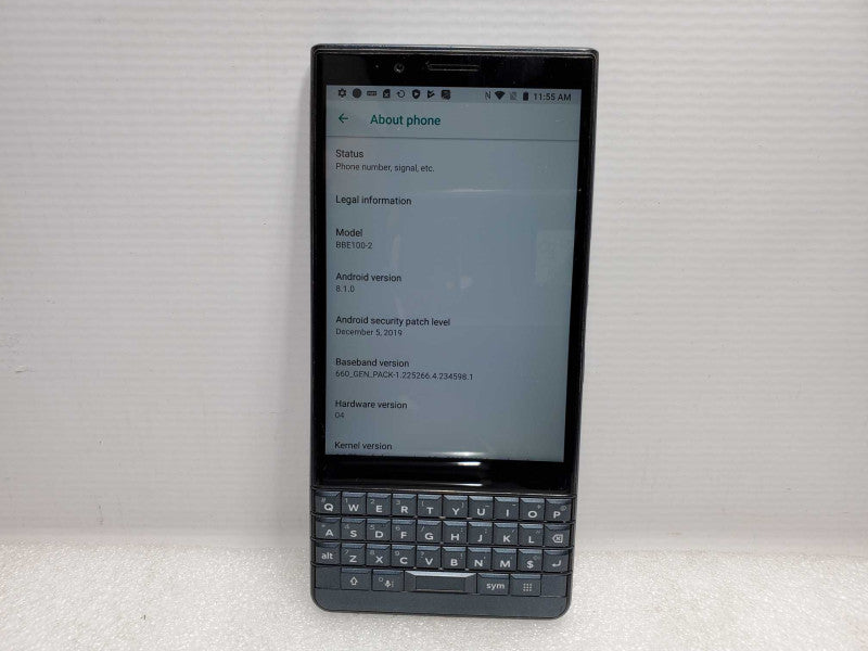 Blackberry Key2 - 32GB - Black [Unlocked - BBE100-2] (