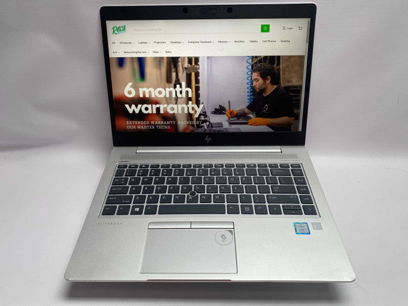 HP EliteBook 840 G5 with i7-8550U CPU 16GB RAM & 256GB SSD Storage  -